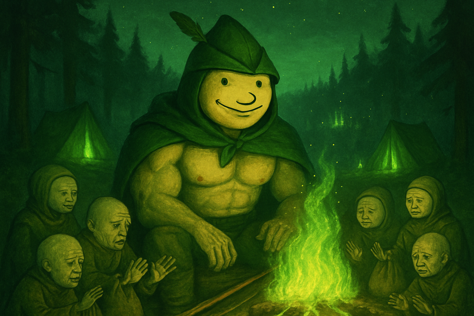 The camp in Sherwood where the rekt regroup.